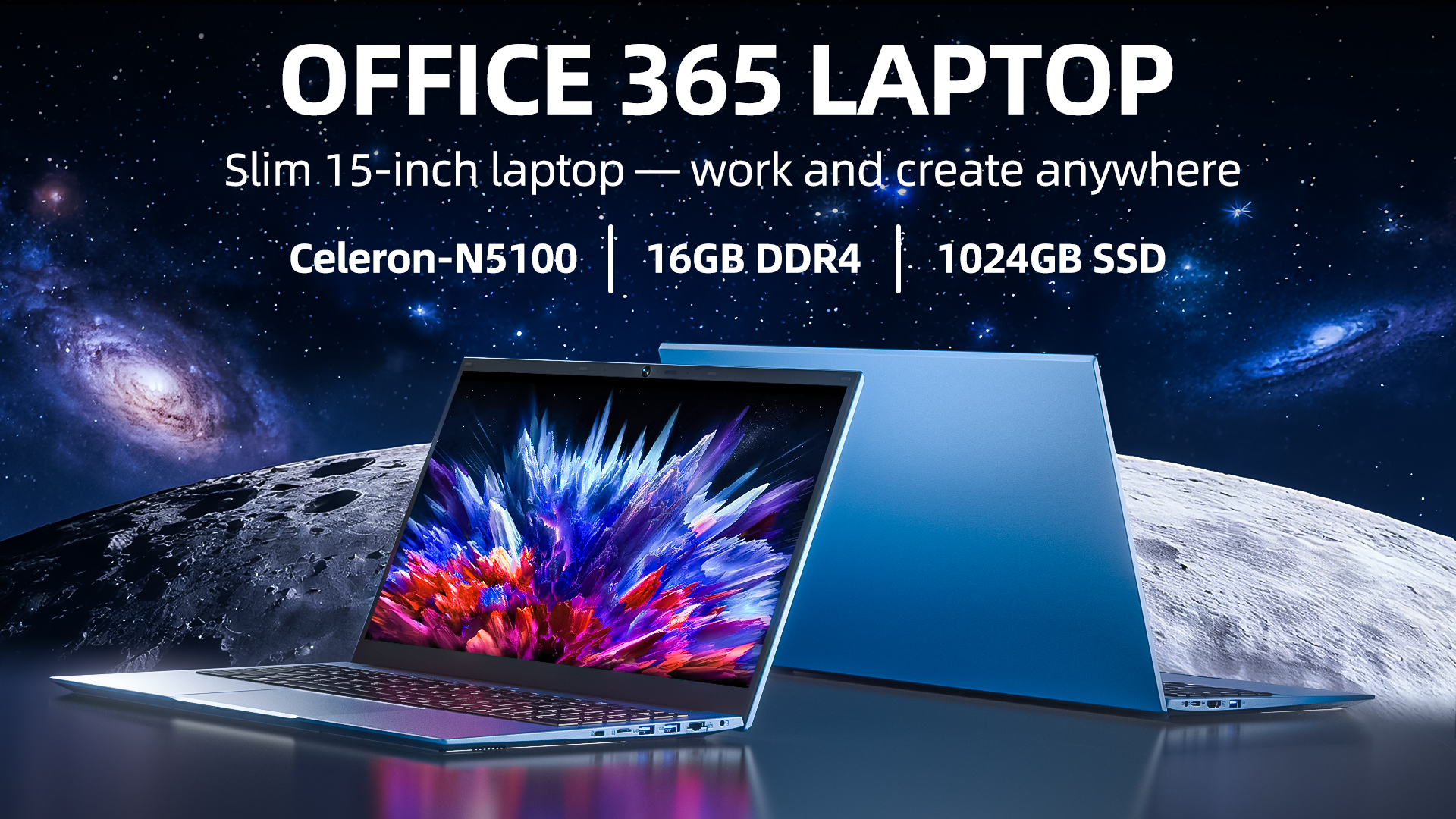 SGIN 15.6 Inch Laptops Computer with Office 365, Win 11 Laptop